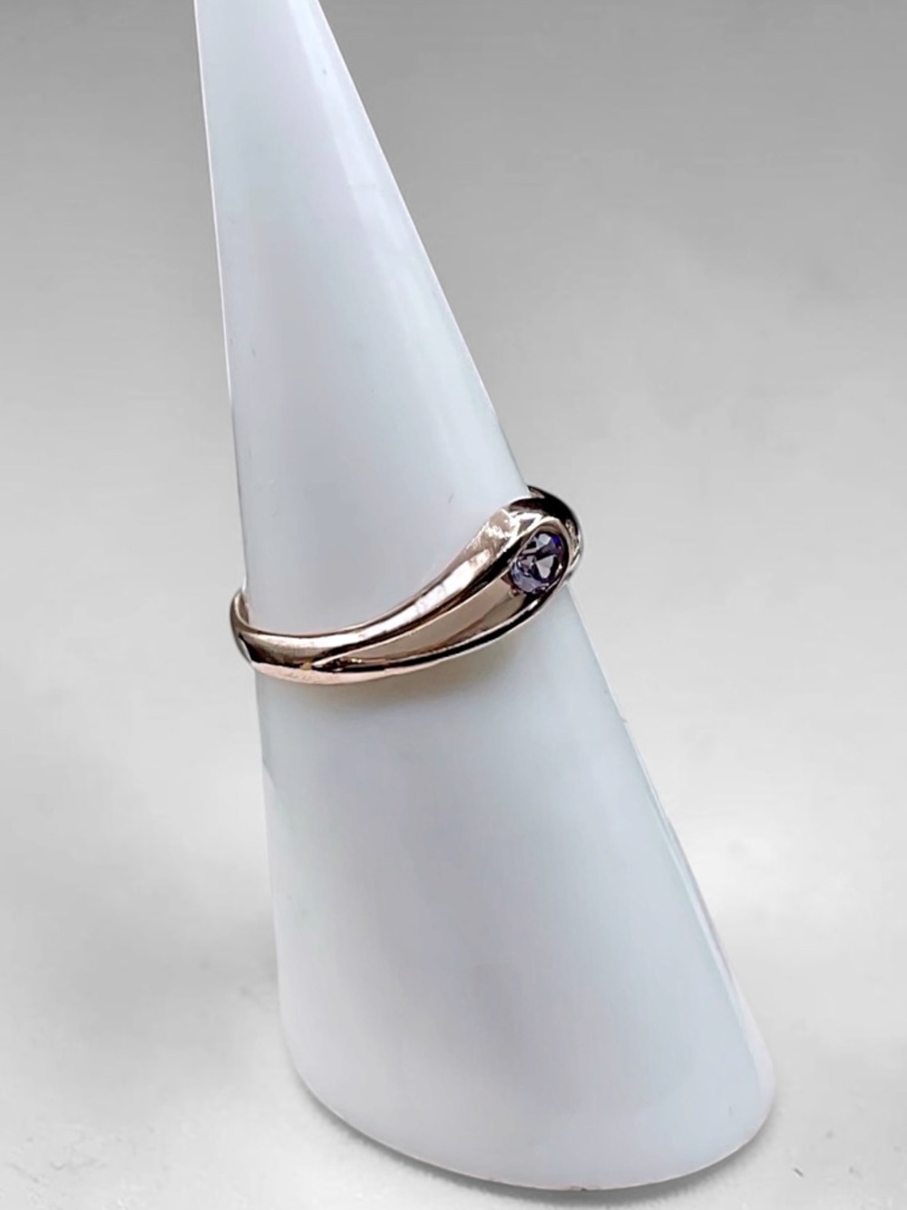 🌺Vintage Ukrainian Rose Gold/925 Ring - Picture 4 of 11